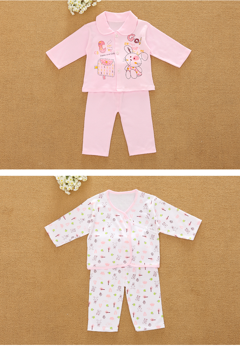 Bé món quà mùa hè trẻ sơ sinh 0-3 tháng 6 quần áo cotton trẻ sơ sinh món quà đầy trăng shop đồ trẻ sơ sinh