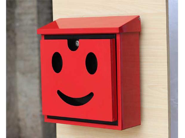 Cartoon Stereo Smiley Face Small Bear Styling Newspaper Box Delivery Box Letter Box Villa decorated letterbox