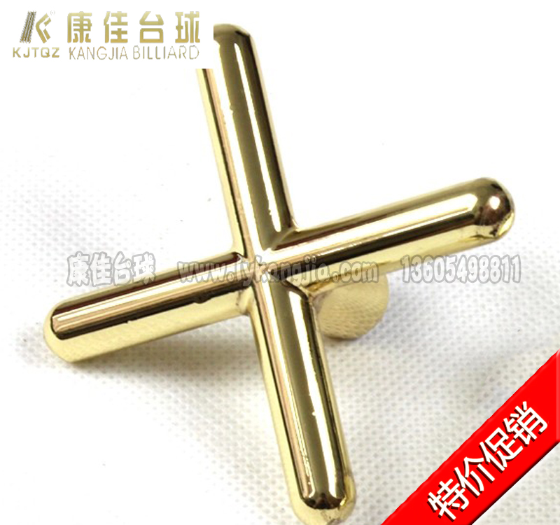 Konka billiards đặc biệt chất lượng cao đồng mạ thấp ngã ba chéo đầu câu lạc bộ khung giá thấp thấp bàn bi a aileex 9018