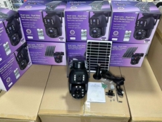 4g/5g摄像头 跨境太阳能4g网络摄像头野外防盗 ubox摄像机solar camera10zoom