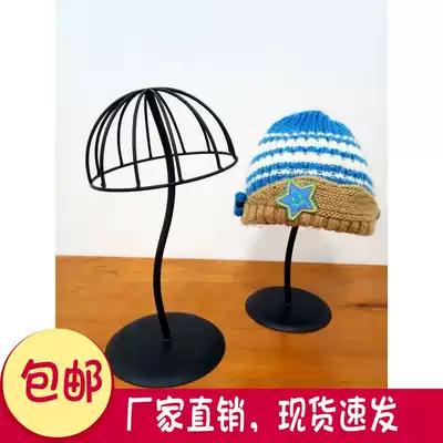 European-style wrought iron hat rack display rack Hat rack Hat rack Hat rack Cabinet hat rack storage shelf Store props