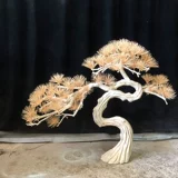 Большое кремовое моделирование сосны кедр Новый китайский ландшафтный зал.