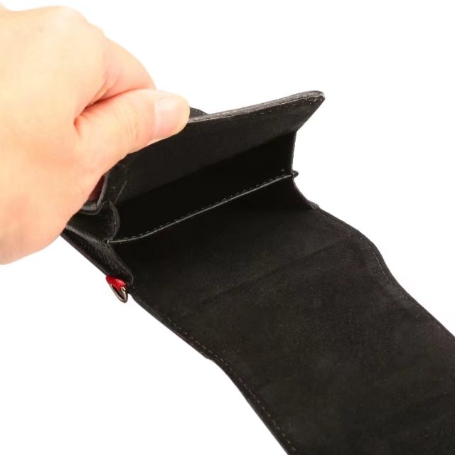 Túi da điện thoại di động nam đeo thắt lưng tiết diện dọc 5.2-5.5-6 inch Thắt lưng túi điện thoại di động thắt lưng treo túi túi túi đựng điện thoại đeo thắt lưng