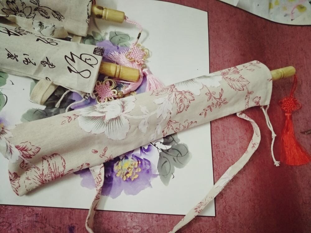 Craft umbrella, oil paper umbrella, dance umbrella umbrella bag, umbrella cover