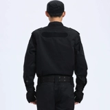 Осенний комбинезон, униформа, лонгслив, черный пуховик, увеличенная толщина