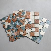 Mosaic Antique Tile Accessories cross-door stone waist line kickline all-porcelain American Country Wave Wire