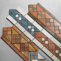 Mosaic waist line wire line of American Country Antique Brick Accessories Dockline wire waist line wire line