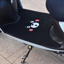 Electric Car Footbed Pedal Motorcycle Footbed Electric Bottle Car Foot Stomp Board Universal Non-slip Waterproof Mat Jadie Aima