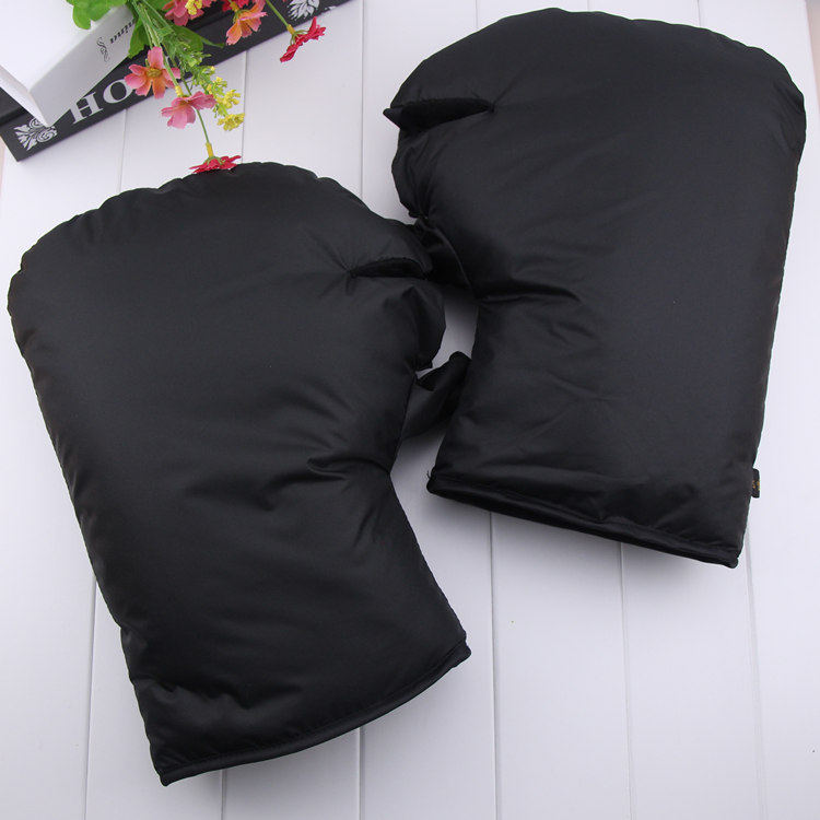 Electric car gloves winter warm and thickened riding gloves electric car anti-chill handle waterproof wind-proof handlebar winter