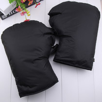 Electric car gloves winter warm and thickened riding gloves electric bottle car anti-chill handle waterproof wind-proof handlebar winter