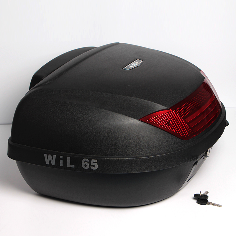 Áp dụng Wanlihao E65 hộp đuôi xe máy Huanglong God of War Mirage GW250 thêm cốp xe máy lớn hộp đựng đồ xe máy