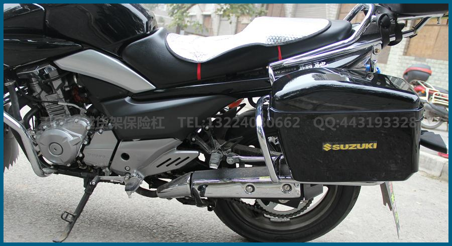 Áp dụng khung bên cạnh GW250 Hộp bên GW250S F phía sau Giá treo sau - Xe gắn máy phía sau hộp thùng đựng đồ xe máy exciter 150