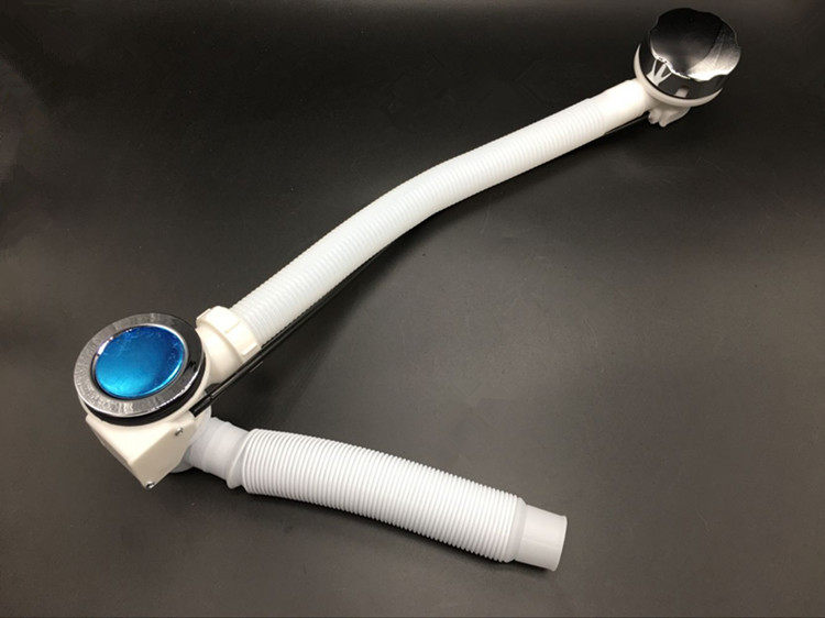 Integral shower room Plastic one-piece bathtub drain pipe Bathtub water remover Bathtub water accessories