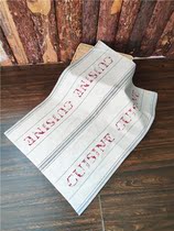 Special export do old retro style CUISINE canvas napkin gourmet background