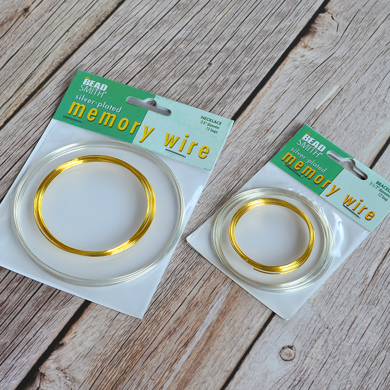  ! American Beadsmith Memory Wire, Round Memory Wire for Rings, Bracelets, and Necklaces