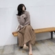 ◆ MMCO ◆ 2018 mùa thu mới khí chất áo len cao cổ dài tay áo len cổ điển giản dị áo gile len nữ