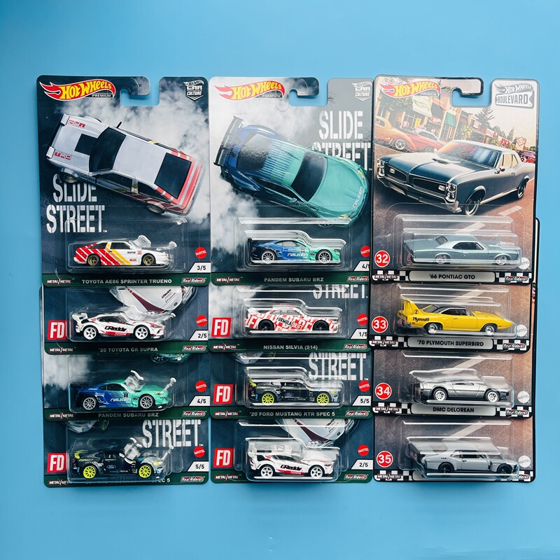 Hot Wheels 1/64 Alloy Model Car Culture Series Big 92 Hot Wheels 1/64 Alloy Model Car Culture Series Big 92