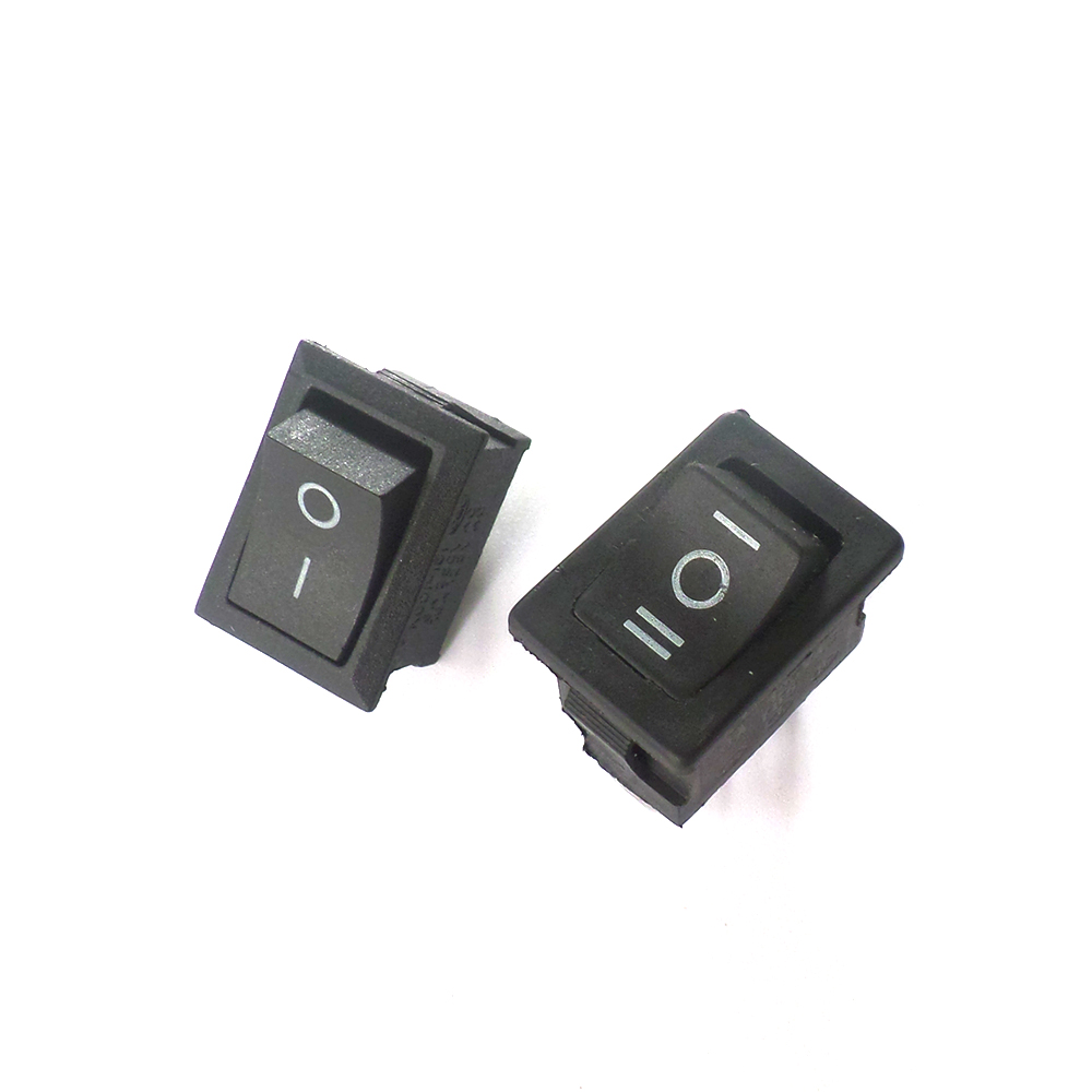 KCD1 rocker switch 101 small production DIY electronic components rocker power supply 6A 2 feet 3 feet 2 gear 3 gear switch