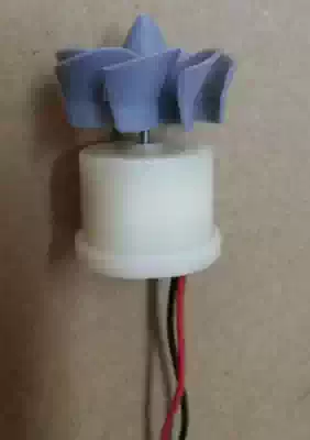 Micro wind turbine with shell diy LED generator Small science and education experiment demonstration generator model