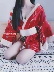 Không quá trễ, sexy, kimono Nhật Bản, hoa hồng, trêu chọc, cám dỗ, váy ngủ, ảnh mỏng, nội y sexy - Night Robe