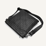 Импортная вощеная кожаная сумка на одно плечо для отдыха, Италия, из натуральной кожи