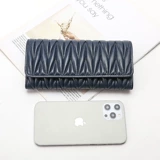 Вместительный и большой бумажник, длинная сумка через плечо, универсальная сумка с петлей на руку, кошелек, коллекция 2023, из натуральной кожи