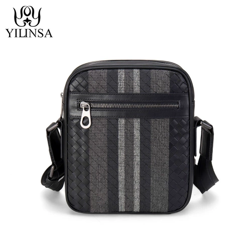 Плетеная сумка на одно плечо, небольшая сумка, барсетка, кожаный ремешок для сумки для отдыха, из натуральной кожи