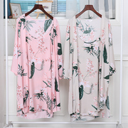 Giải phóng mặt bằng đặc biệt Nhật Bản đồ ngủ mùa xuân và mùa thu mùa hè sling bông lụa phụ nữ làm cho bộ đồ ngủ cotton hai bộ áo sexy.