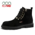 Giày cao cấp thời trang cao cấp cho nam mùa thu Martin boots nam cao cấp dụng cụ đại hoàng giày cao cổ tăng xu hướng giày da nam - Giay cao Giay cao