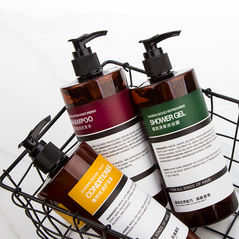 6 bottles of whole box 500ml upscale Minjuku hotel SPA shampoo BATH LOTION Bath House Bath disposable shampoo