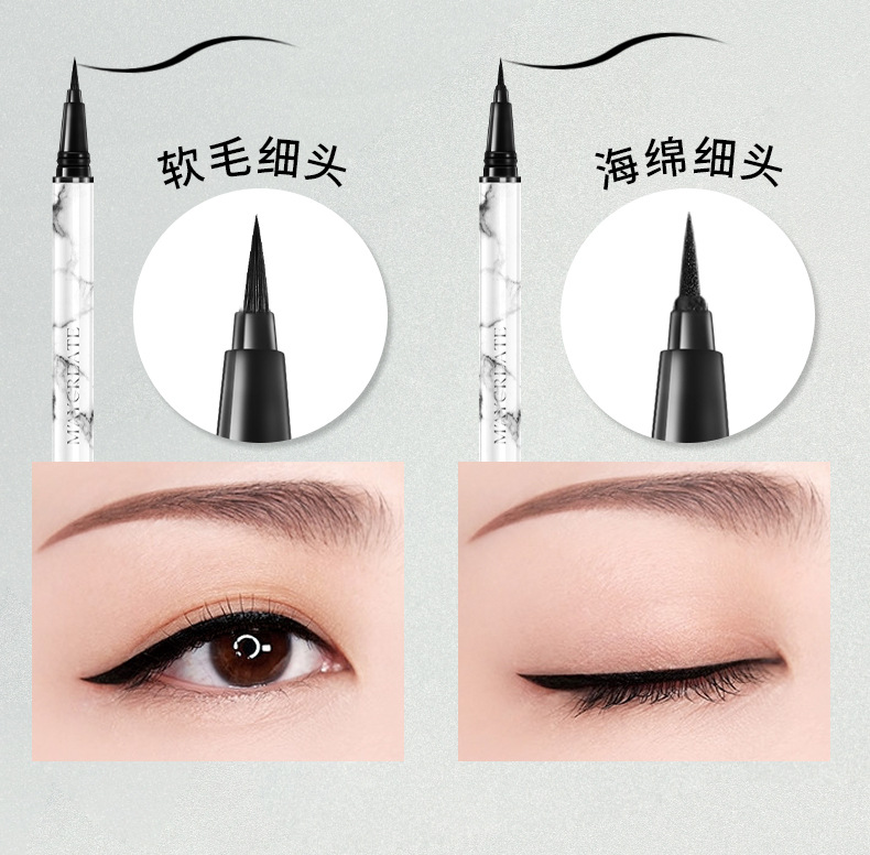 Nghiên cứu thể hình bút chì kẻ mắt bằng đá cẩm thạch thương hiệu mới bắt đầu trang điểm chính hãng - Bút kẻ mắt chì kẻ mắt