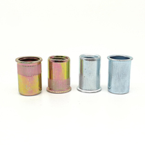 Small countersunk rivet nut Pull cap rivet rivet nut White zinc color zinc M3M4M5M6M8M10M12