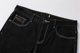 Sea J Cut schwarze Jeans Micro Stretch Herren schmale gerade Hose Jugend Herbst und Winter Hose mit mittlerer Taille NZK130