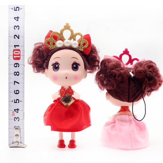 12cm ຂອງຫຼິ້ນເດັກນ້ອຍ princess doll ສັບສົນ doll ອະນຸບານດຽວເດັກຍິງຫຼິ້ນເຮືອນ princess doll ຂອງຂວັນ