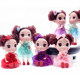 Confused Doll Keychain Kindergarten Girls Toy