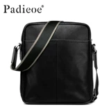Padieoe Вместительная и большая сумка на одно плечо, кожаная сумка через плечо для отдыха, из натуральной кожи