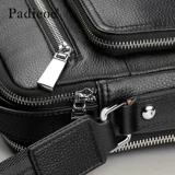 Мужская сумка на одно плечо, сумка через плечо, кожаный рюкзак, из натуральной кожи, воловья кожа