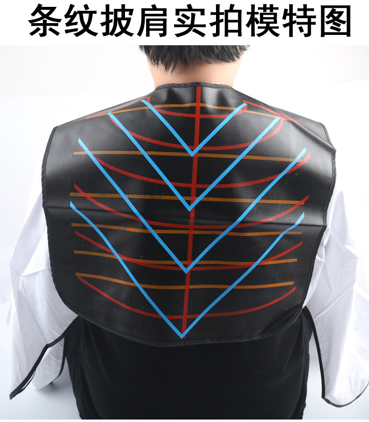 Baked oil cloth hair salon special disposable large shawl dyed hair scarf hairdressing hairdressing plastic waterproof thickening wash-free