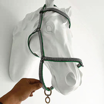 Horse faucet saddle harness horse equipment lead horse faucet nylon material size can be adjusted at will