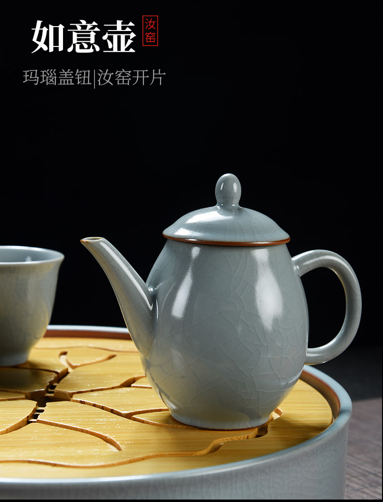 Howe auspicious your up teapot tea xi shi single pot of slicing can raise your porcelain ceramic kung fu tea tea ware