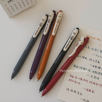 Retro press-in-motion Pen Suit Colored Bracelet pen Student Mark Large-capacity Mark Pen pen Water pen