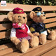 Air China China Eastern Airlines China Southern Airlines Xiamen Airlines Spring and Autumn Deep Uniform Captain Bear Pilot Doll Doll Teddy Bear gift