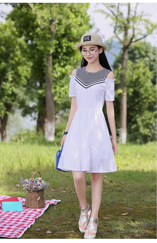 12 cô gái váy cotton nhỏ tươi 13 cô gái mùa hè 14 tuổi trung học cơ sở 15 học sinh 16 váy gió đại học - Sản phẩm HOT