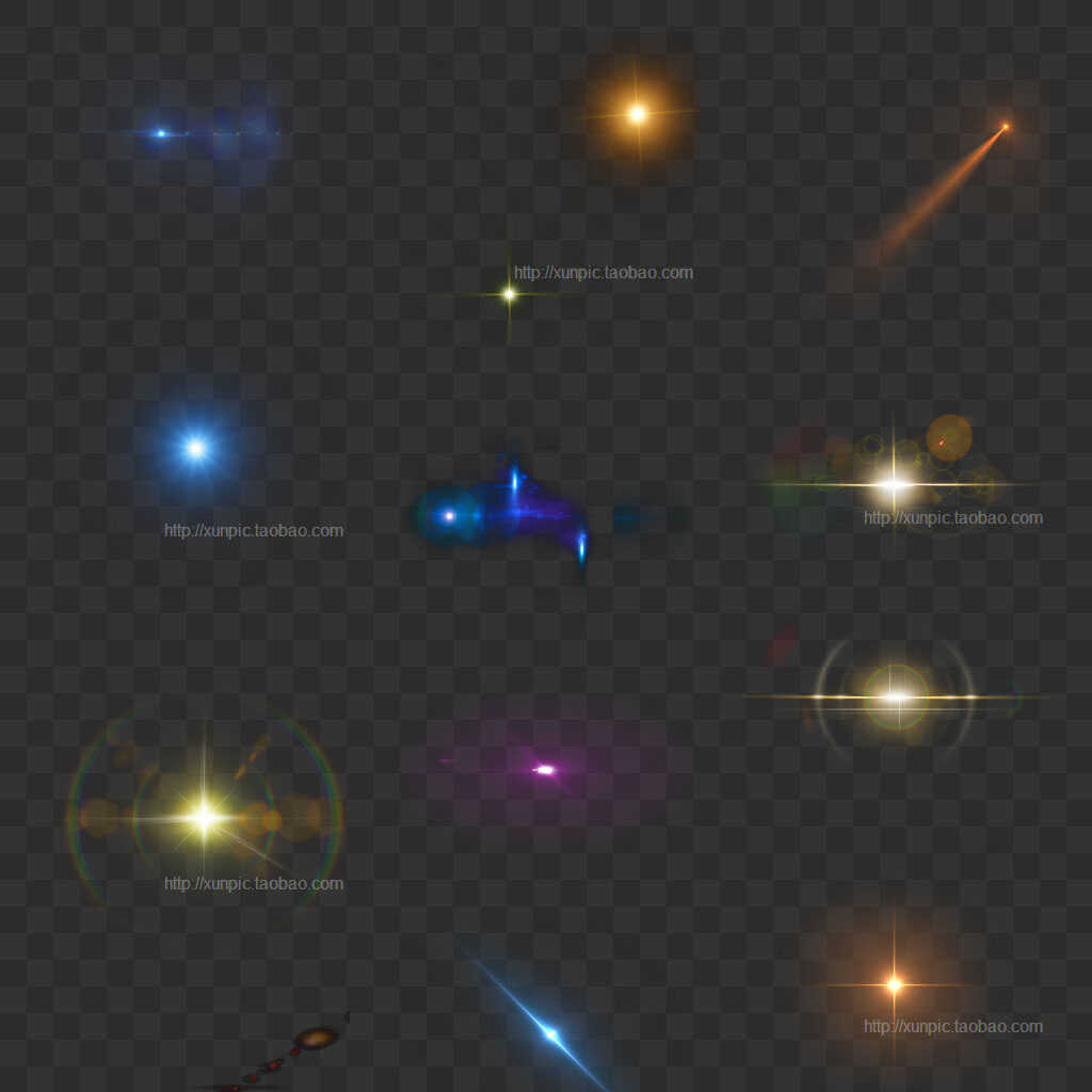光效星光图片png免抠素材透明背景光效of灯光工厂光斑