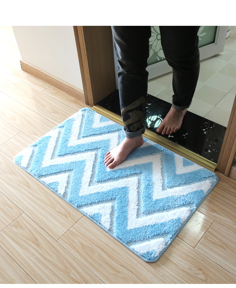 Tasha Dudu sàn dày mat phòng tắm non-slip mềm thấm mat phòng ngủ hiên lối vào cửa mat thảm