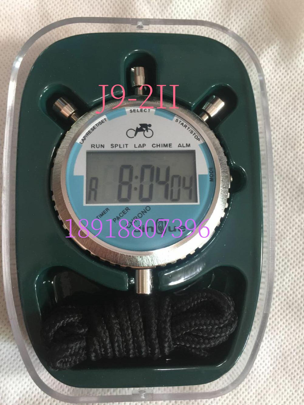 Special price Sales Shanghai Watches Five Mills Produce Stainless Steel Single Row Nine Passage Gold Nestling Electronic Seconds SJ9-2II
