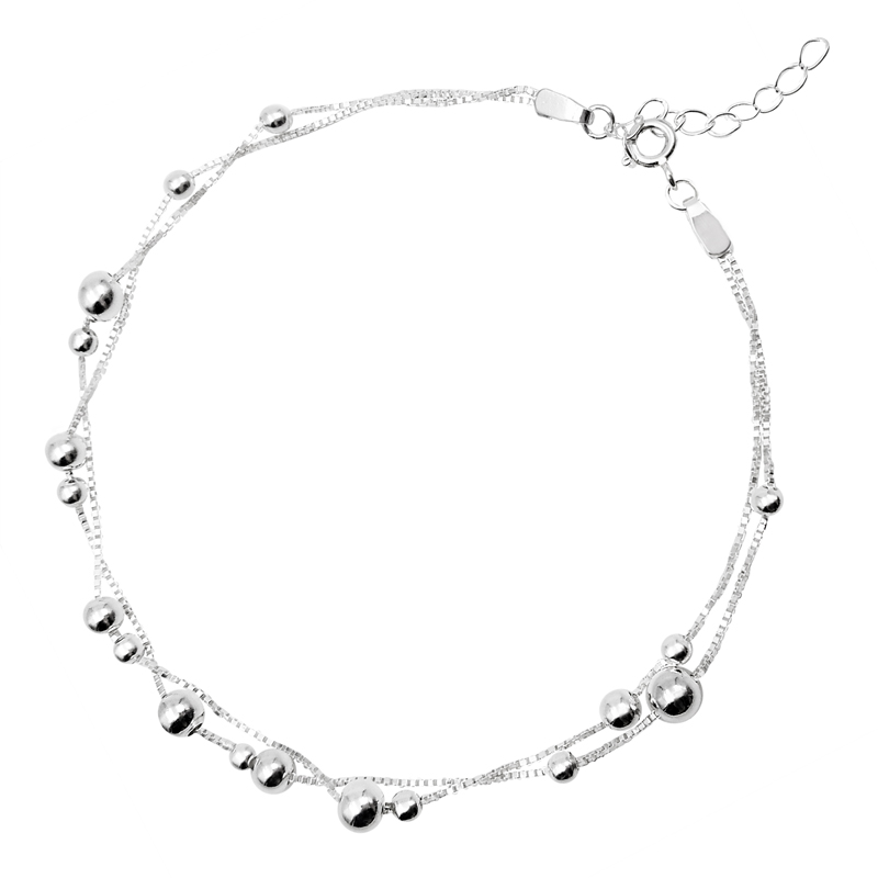 Chaine de cheville Femme OTHER   en Argenterie - Ref 3101560 Image 5