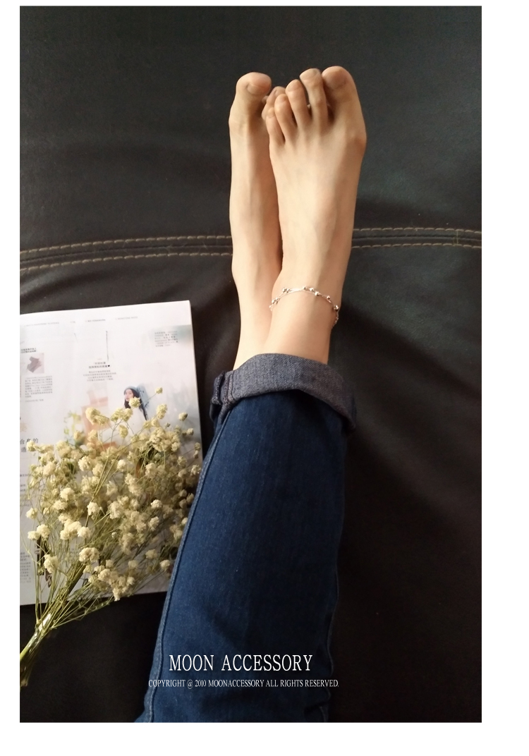 Chaine de cheville Femme OTHER   en Argenterie - Ref 3101560 Image 9