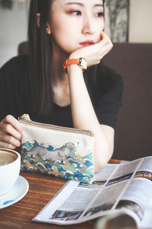 Điện thoại di động chìa khóa ví tiền nữ hoạt hình Hàn Quốc dễ thương lấy tay ví vải mini dây kéo túi vải xu túi đeo chéo nam hàng hiệu
