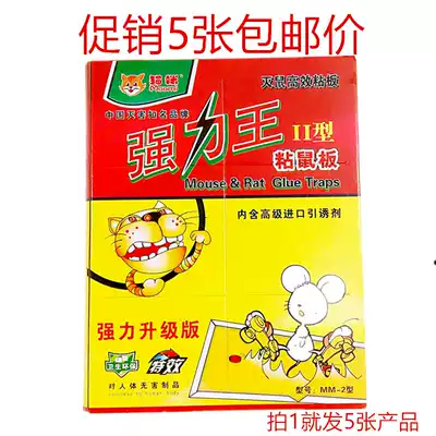 Cat super sticky mouse board Household supermarket restaurant mall mouse sticky board promotion 5-price mouse killer